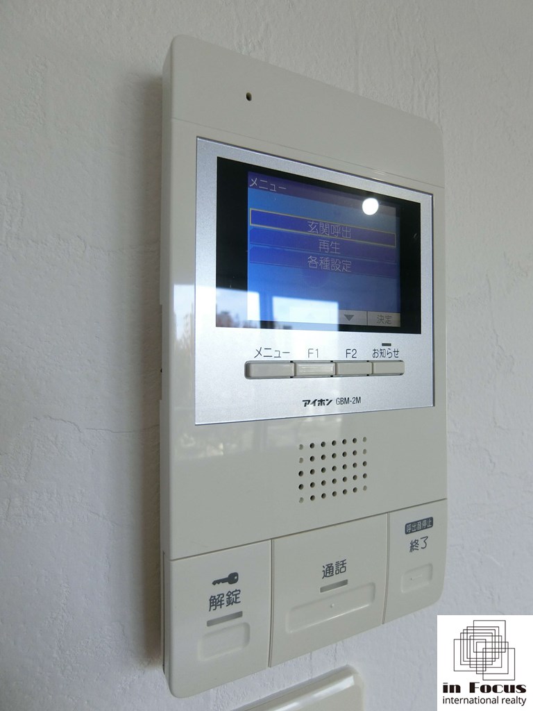 セキュリティ　来客の顔が見える安心のTVモニターホン