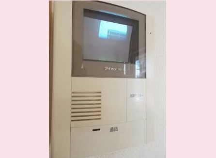 セキュリティ　カメラ付インターホン（イメージ）