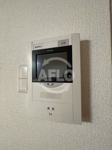 セキュリティ　シャトー西梅田マンション　モニター付きインターホン