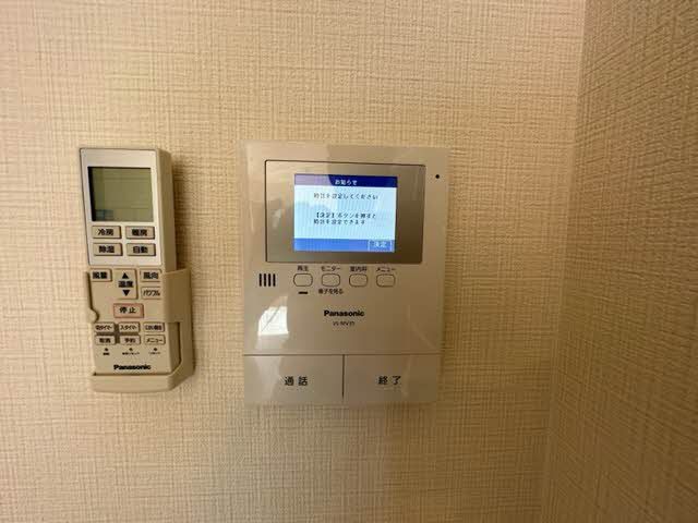 セキュリティ　玄関モニター