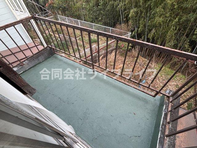 バルコニー　お洗濯にも便利なバルコニー付き