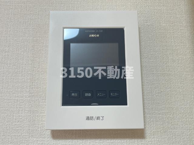 セキュリティ　カメラ付インターホン