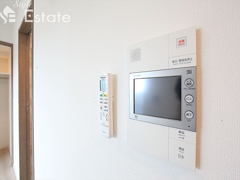 セキュリティ　モニター付きインターホン