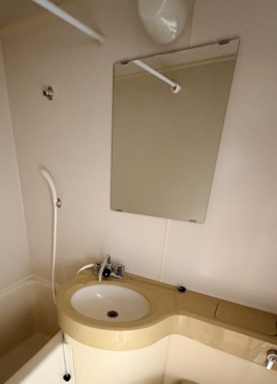 洗面設備　他号室のお写真です