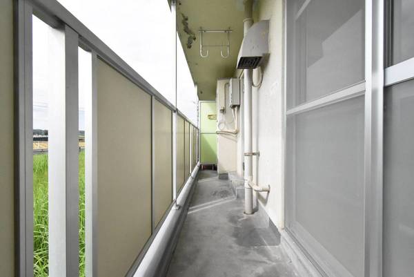 バルコニー　ビレッジハウスの同一物件・同一タイプの間取りの写真です