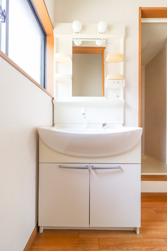 洗面設備　図面と現状に相違がある場合には現状を優先