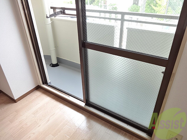 バルコニー　ベランダもキレイです。景色もい～ですよ