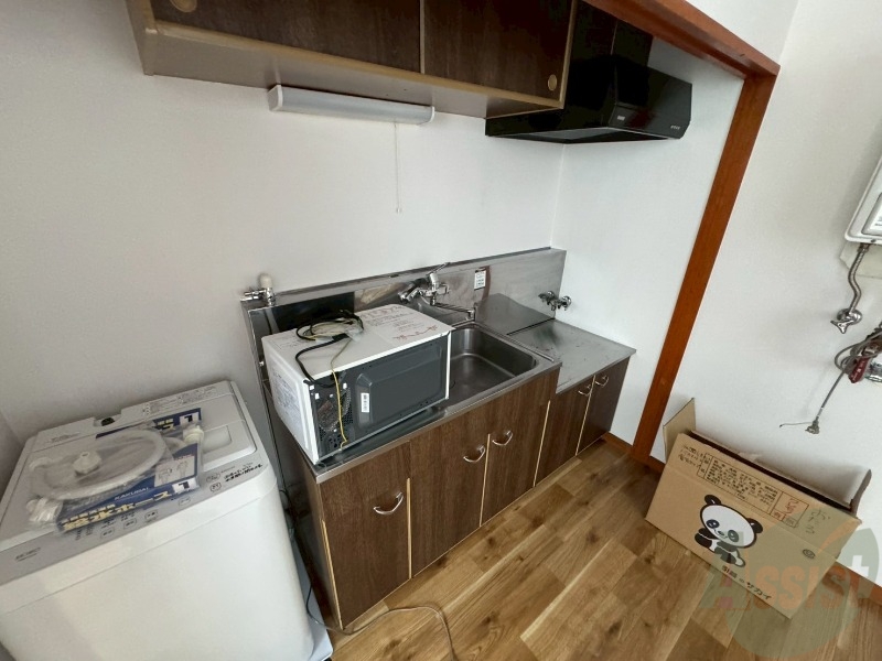 キッチン　キッチンはスペースも広々していて使いやすそうですよ！