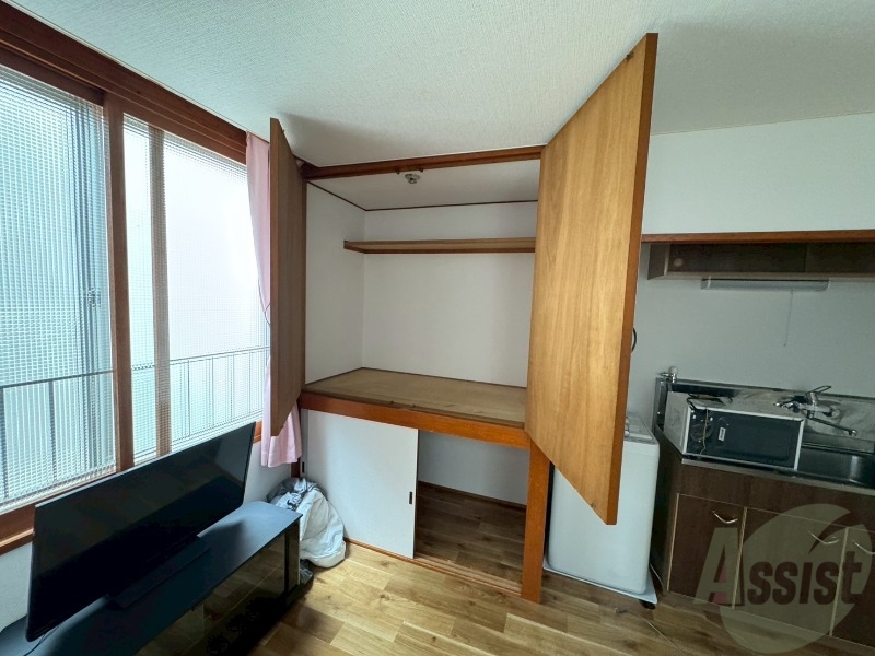 収納　こちらは収納です。物をしまう事ができますね！