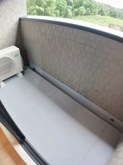 バルコニー　日当たり良好です