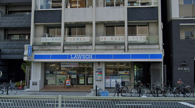 コンビニ　ローソン 同心一丁目店（コンビニ）まで64m