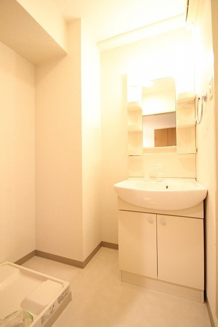 洗面設備　同物件別号室のものです。