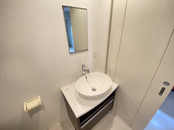 洗面設備　独立洗面台！