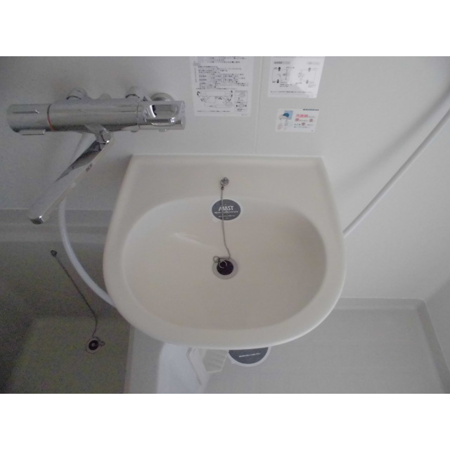 洗面設備　バス洗面一体型