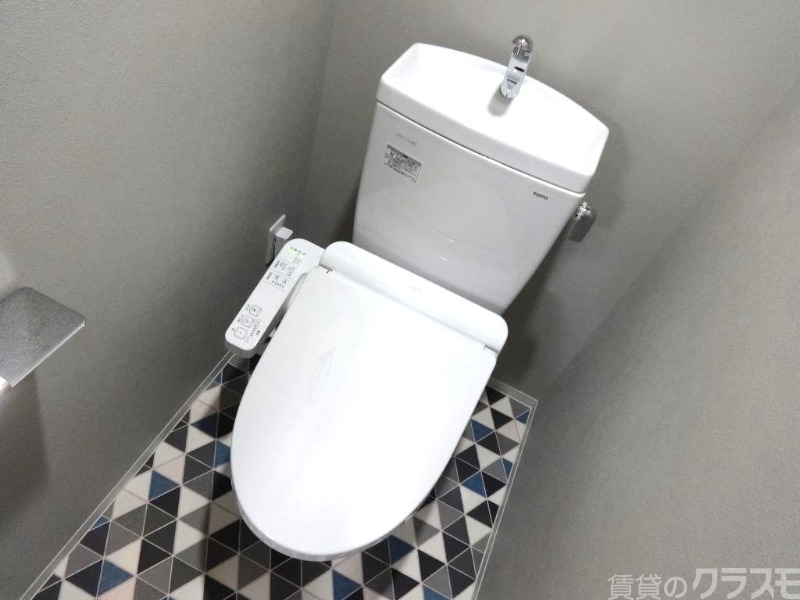 トイレ　温水洗浄便座で冬にも負けない！