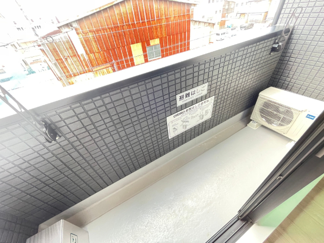 バルコニー　南向き