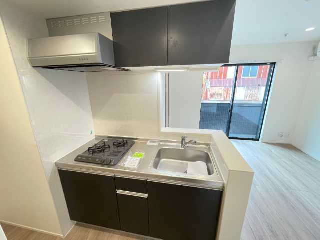 キッチン　２口ガスコンロ