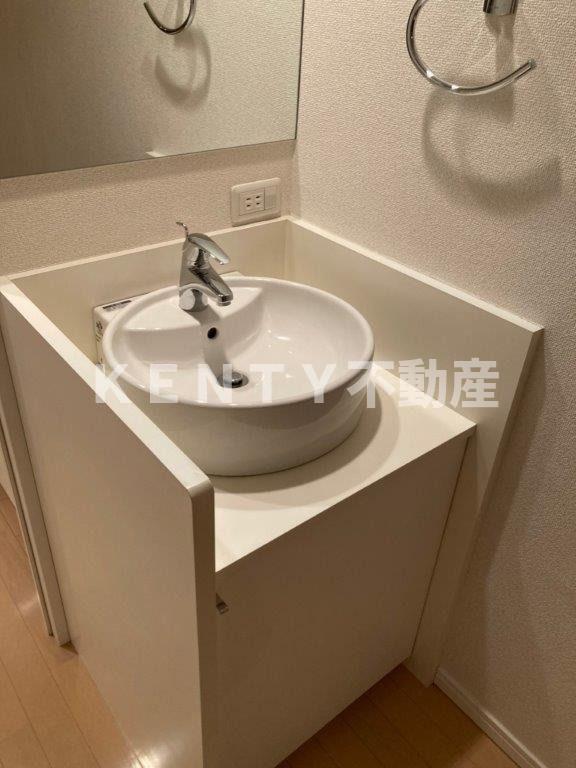 洗面設備　洗面所です