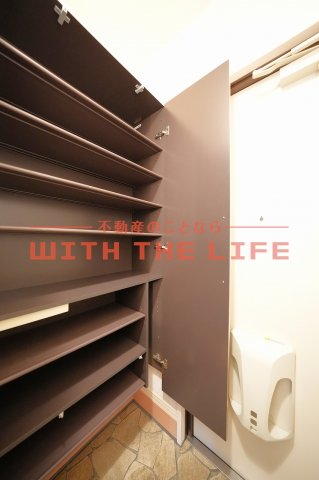 収納　収納のためのスペースです