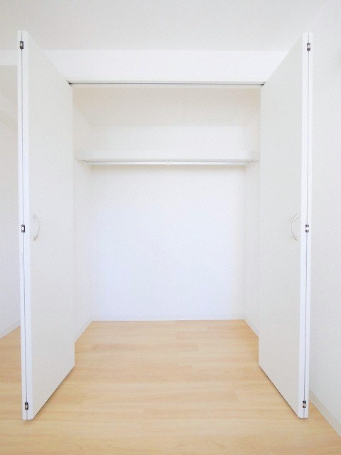 収納　ウォークインクローゼットです！