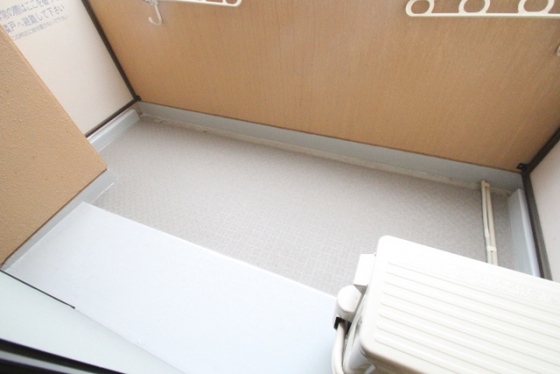 バルコニー　※別号室の写真です