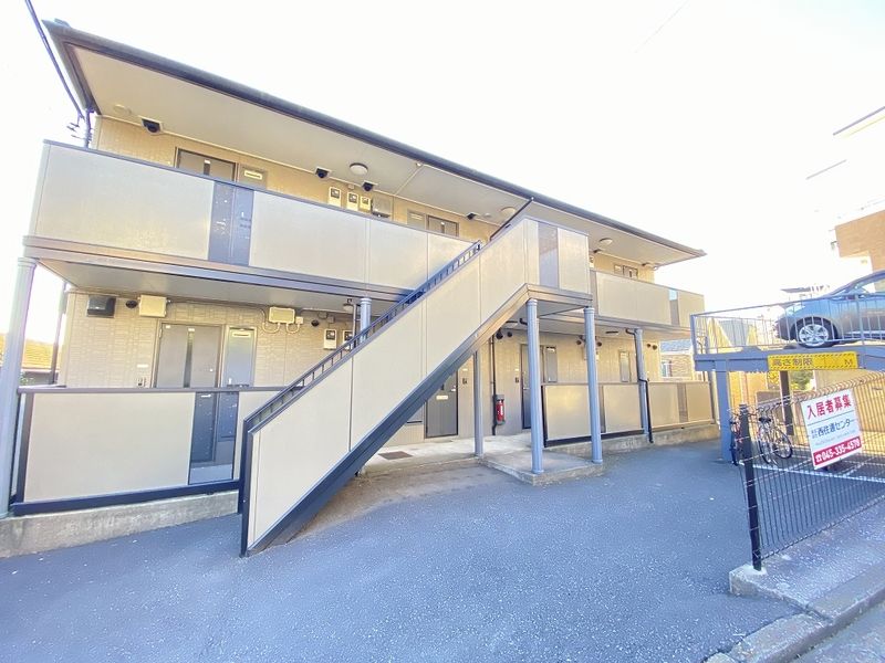 建物外観　都市ガス物件です