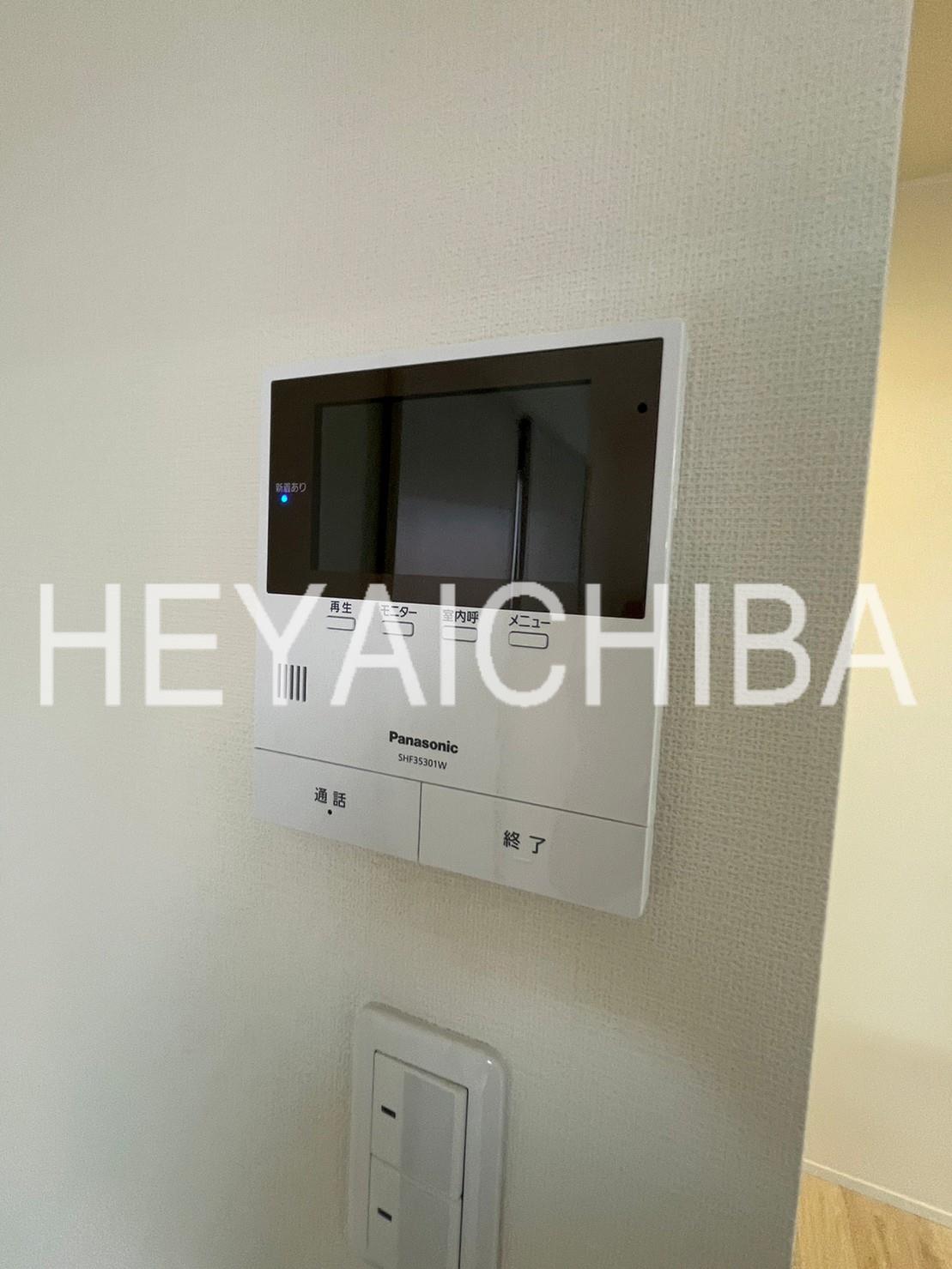 セキュリティ　モニター付きインターホン