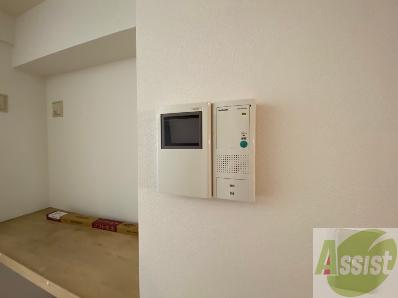 セキュリティ　モニター付きインターホンでセキュリティも安心です！