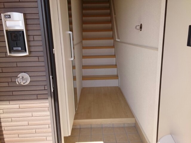 玄関　ゆったりとした玄関です