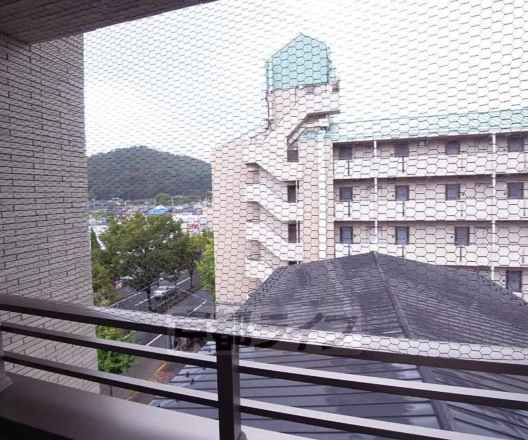 眺望　北山の山々もちょっと見えます