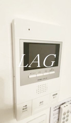 セキュリティ　モニター付きインターフォンです。