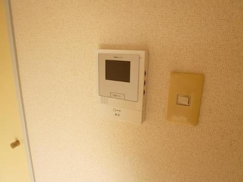 セキュリティ　カメラ付インターホン（イメージ）