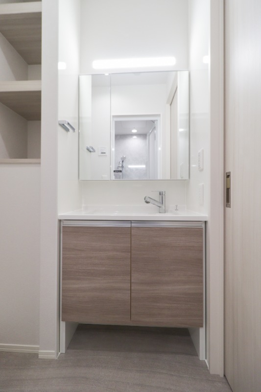 洗面設備　図面と現状に相違がある場合には現状を優先