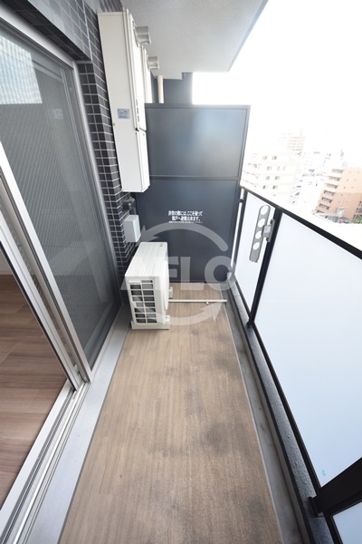 バルコニー　プレサンス心斎橋ブライト　バルコニー