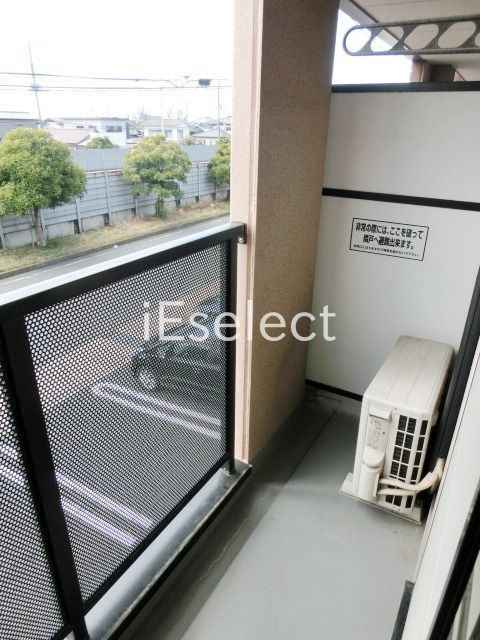 バルコニー　広いバルコニーです。