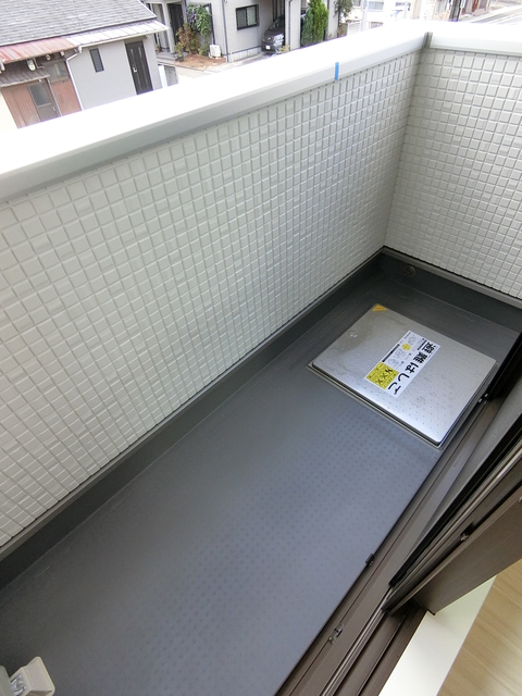 バルコニー　洗濯物がよく乾くバルコニー