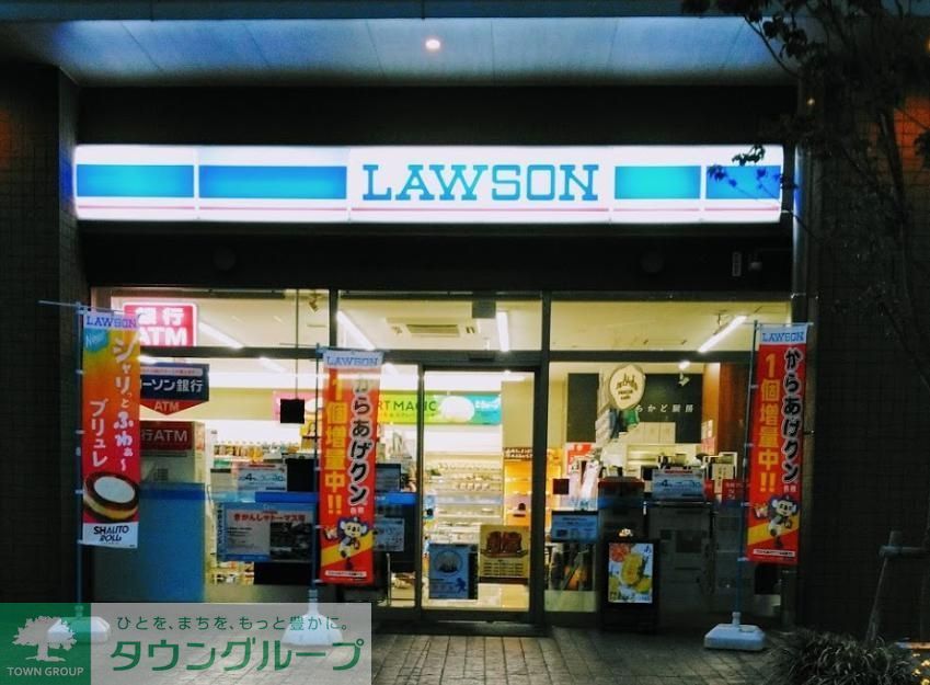 コンビニ　ローソンささしまライブ駅前店（コンビニ）まで300m