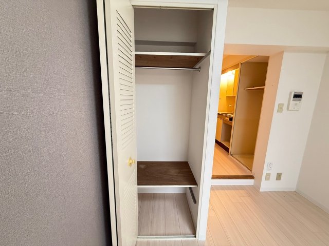 収納　十分な収納スペースがあります