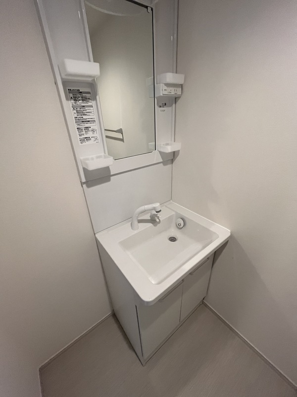 洗面設備　洗面所です