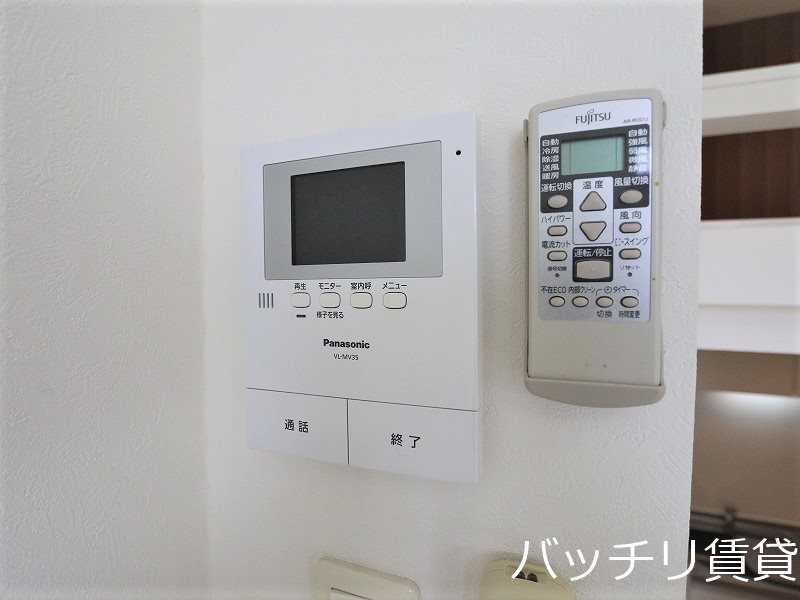 セキュリティ　画像は別号室の為、現状優先となります。