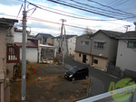 眺望　バルコニーからの眺望です！空が良く見えますね！