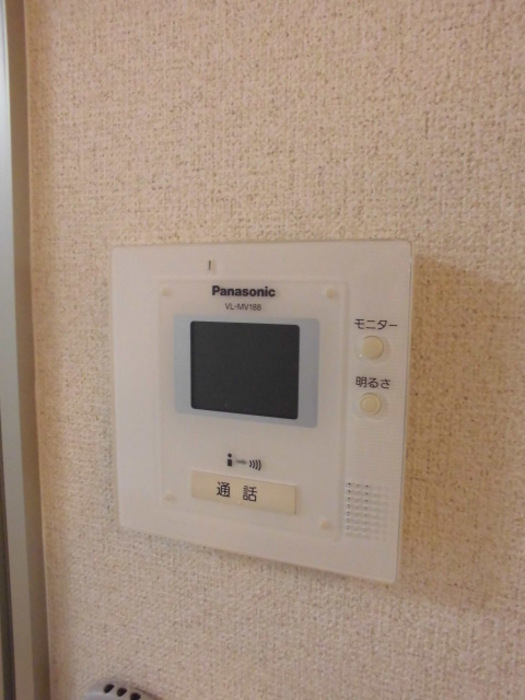 セキュリティ　モニタ付インターホンです。