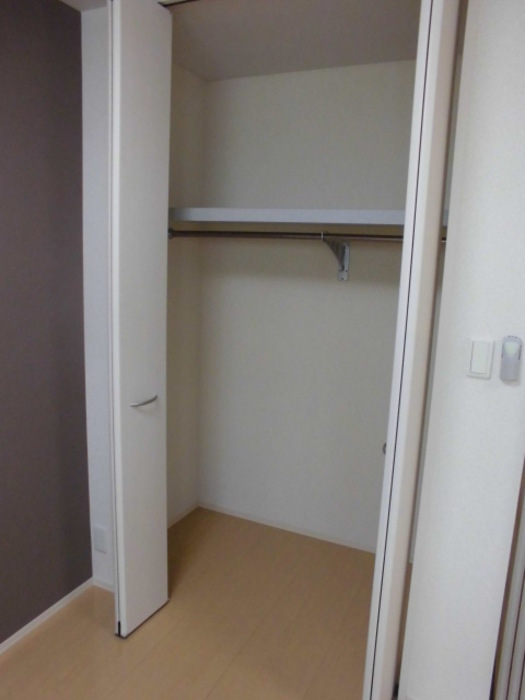 収納　たっぷりとした収納スペースです