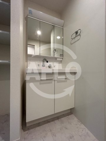 洗面設備　クラシスト長吉　独立洗面台