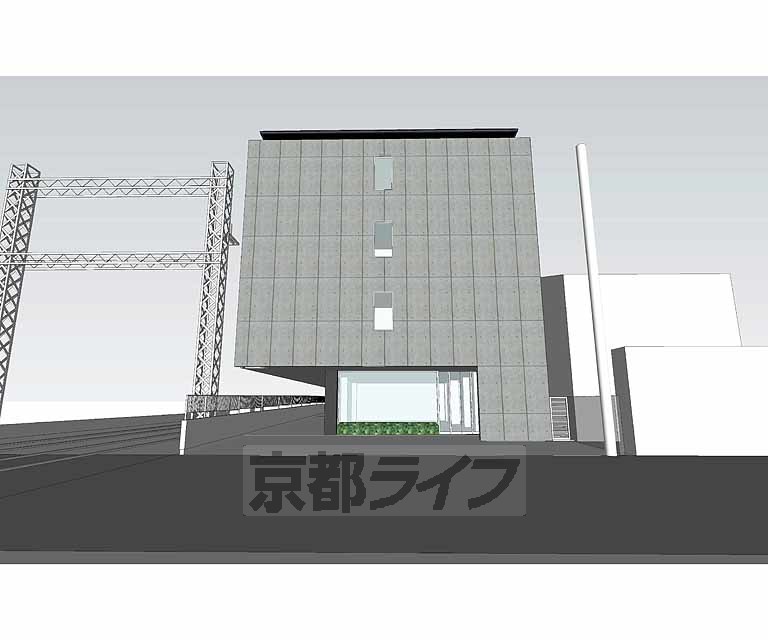 建物外観　予想図、完成予想図です。