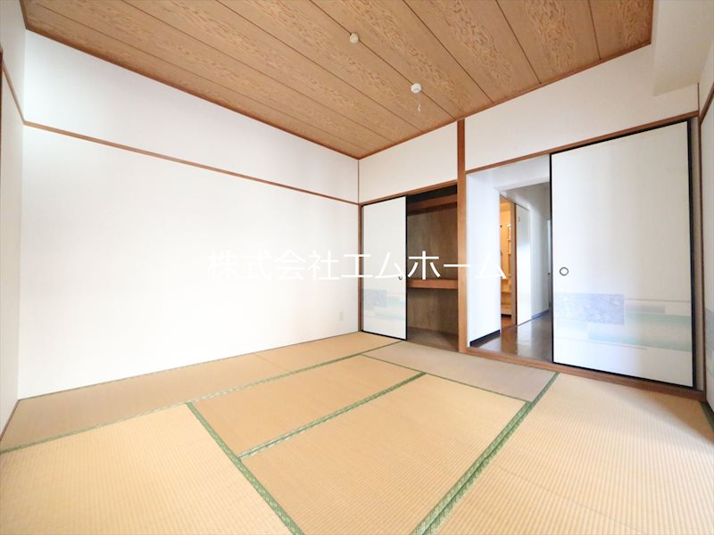収納　和室8帖　収納充実してます