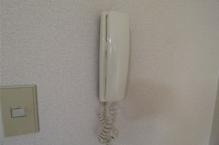 セキュリティ　インターフォンです