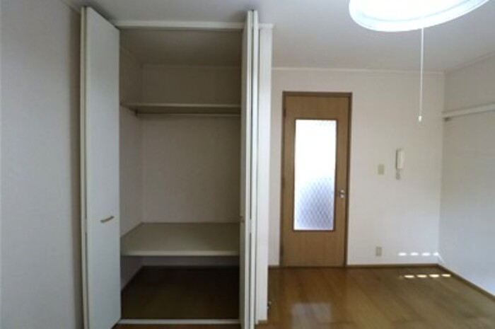 収納　収納のためのスペースです