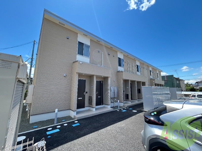 建物外観　多賀城市留ヶ谷１丁目「ソレイユ２」
