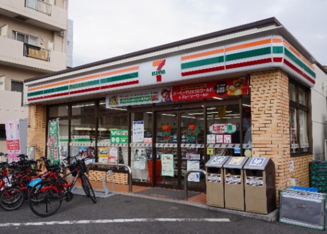 コンビニ　セブンイレブン 品川二葉4丁目店（コンビニ）まで490m